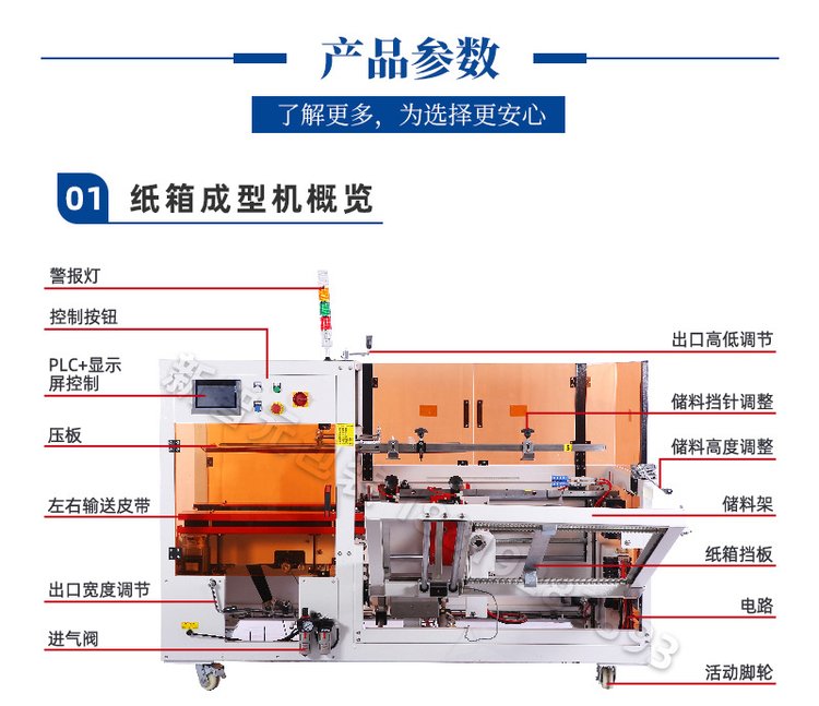 全面解析全自动胶带封箱机、纸箱开箱成型机及卧式立式气动开箱机的功能与应用